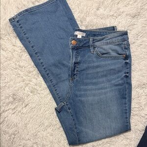 LC Lauren Conrad Light Blue Straight Leg Jeans